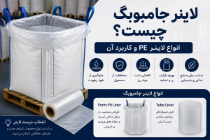 لاینر جامبوبگ و انواع لاینر PE برای کیسه FIBC