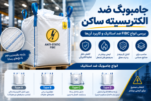 جامبوبگ ضد الکتریسیته ساکن و انواع FIBC آنتی استاتیک